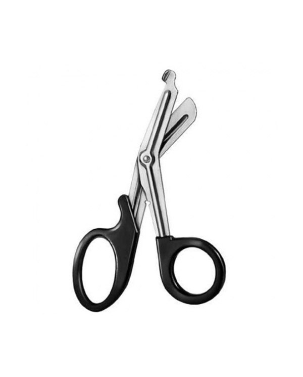 Bandage Scissors black plastic rings